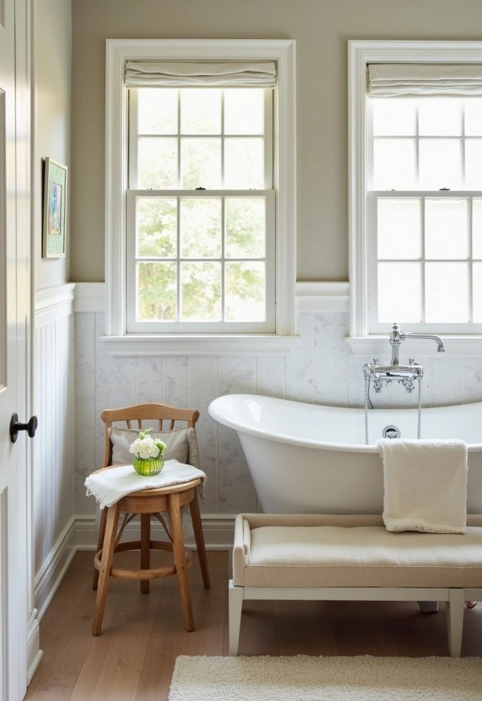 21 Cozy Small Bathroom Ideas That Maximize Space and Style (You Need to See #11!) - 10. Multi-Functional Furniture