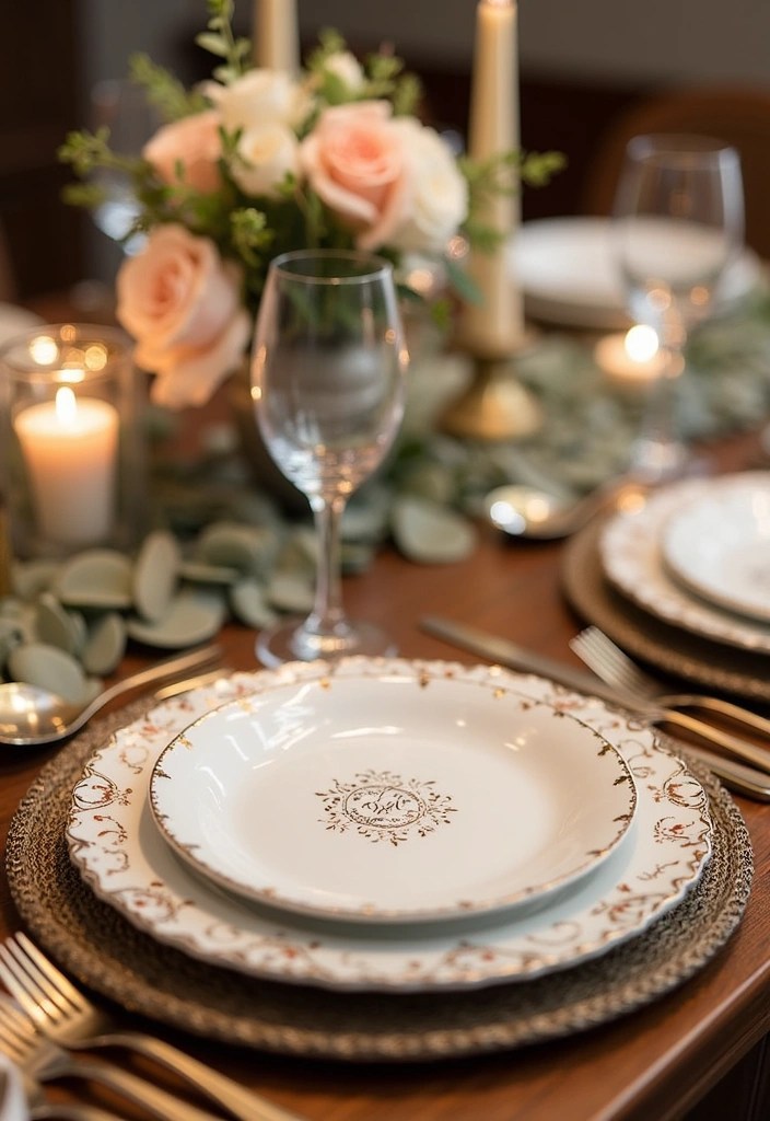 21 Handcrafted Ceramic Dinnerware Sets That Will Make Every Meal Feel Special! - 15. Personalized Dinnerware