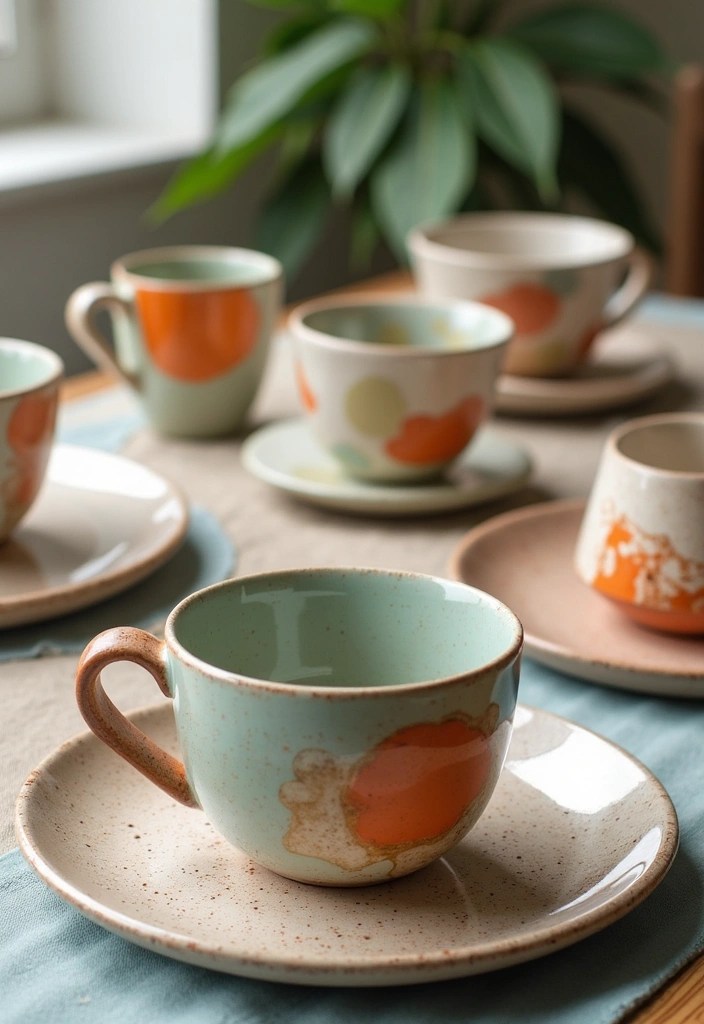 21 Handcrafted Ceramic Dinnerware Sets That Will Make Every Meal Feel Special! - 19. Unique Shapes and Sizes