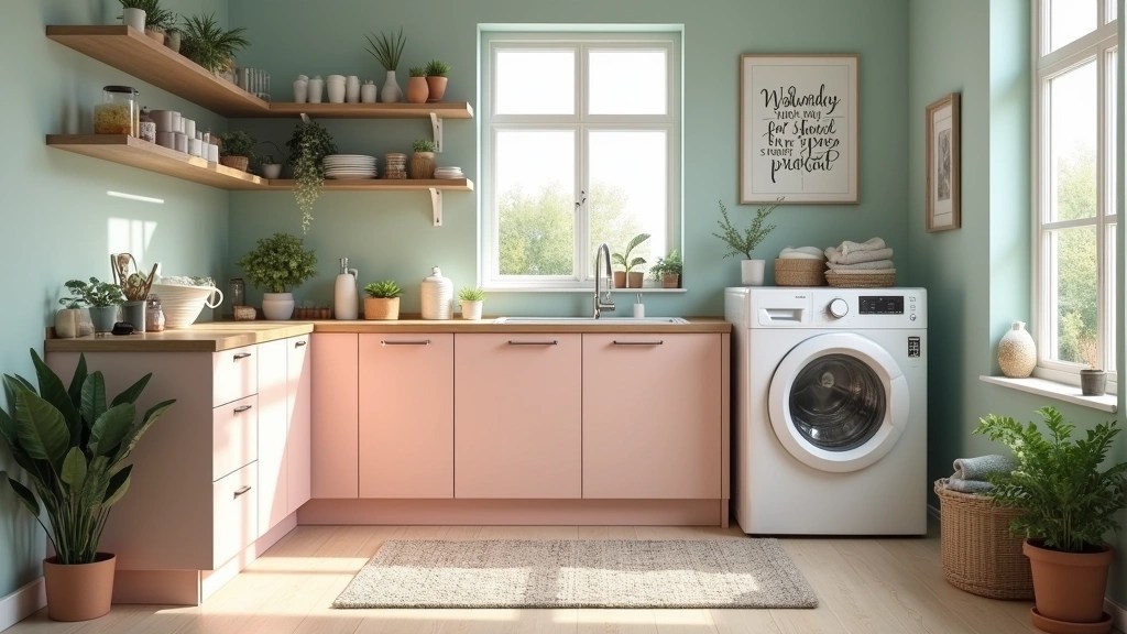 25 Beautiful Decorative Laundry Room Ideas That'll Make You Never Want to Leave!