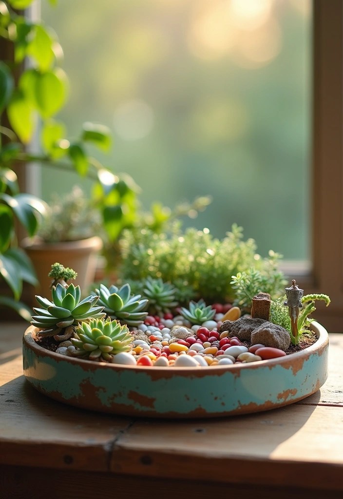 25 Tiny Garden Ideas That'll Transform Your Small Space Into a Lush Oasis! - 10. Mini Garden on a Tray