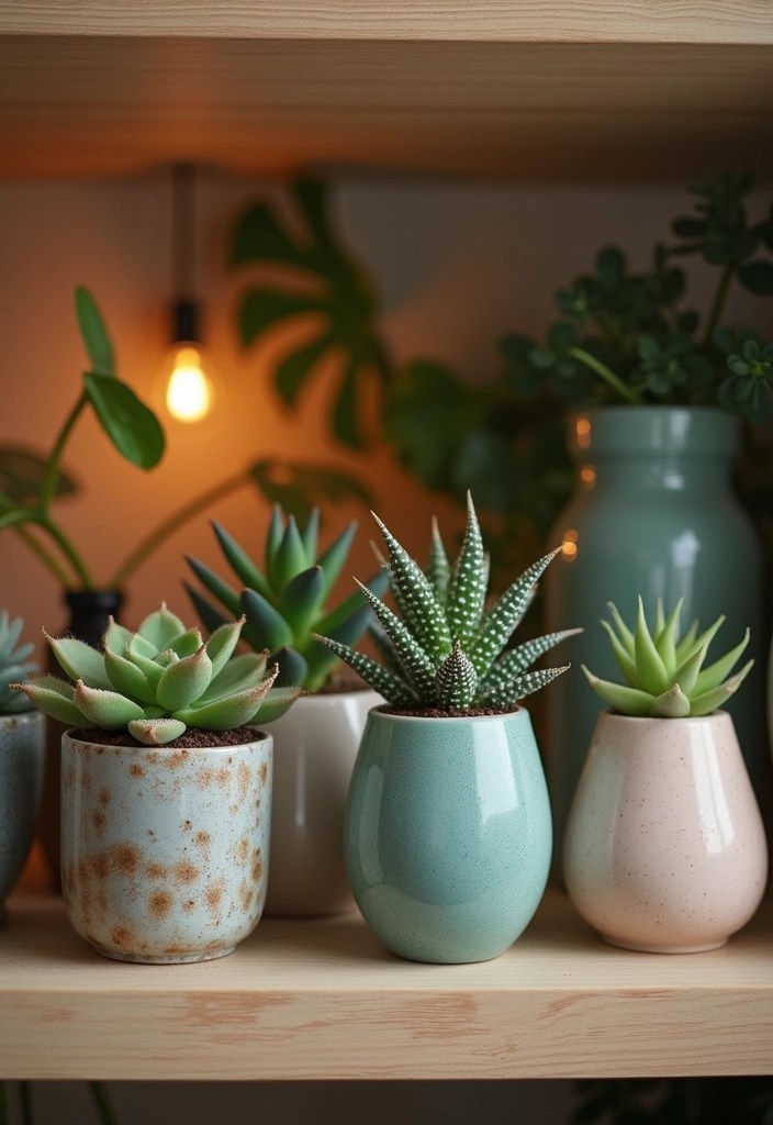 25 Tiny Garden Ideas That'll Transform Your Small Space Into a Lush Oasis! - 15. Decorative Mini Planters
