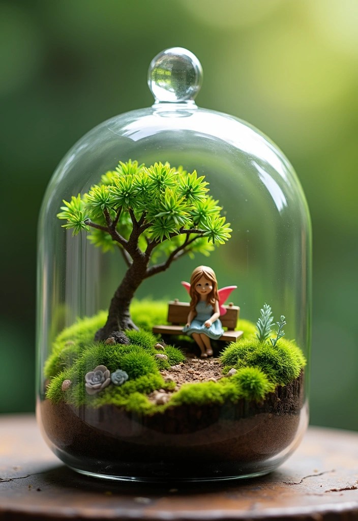 25 Tiny Garden Ideas That'll Transform Your Small Space Into a Lush Oasis! - 2. Fairy Garden Terrarium